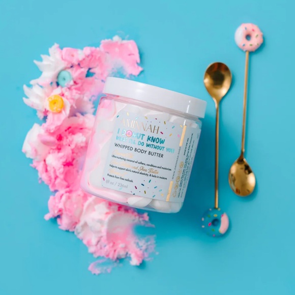 Aminnah Skincare Other - AMINNAH Skincare “I Donut Know What I’ll Do Without You” Whipped Body Butter 8oz